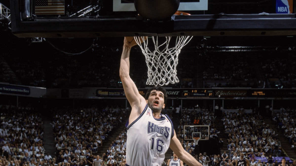 Peja Stojaković with the Sacramento Kings